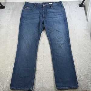 Ariat Jeans Mens 40x34 (Fit 42x34) M4 Low Rise Boot Denim Western Cowboy Rodeo